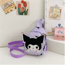 Сумочка-бананка Kuromi та її друзі, 1 відділення, регульований ремінець, C68986 (В асортименті)