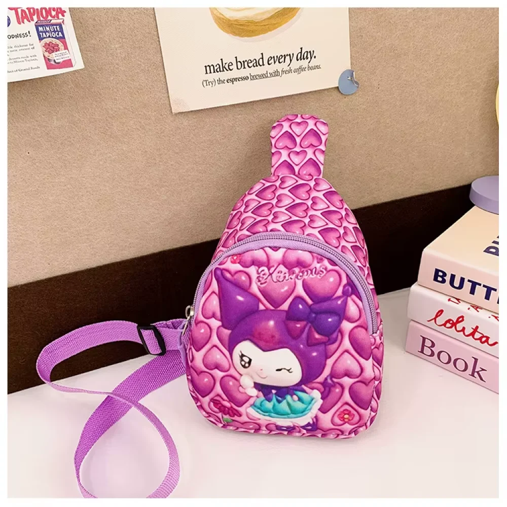 Сумочка-бананка Kyromi, 1 отделение, регулируемый ремешок, C68994 (в ассортименте)