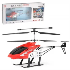 Вертоліт на радіокеруванні, із гіроскопом, метал, 56.5x8.3x20 см, F332 (В асортименті)