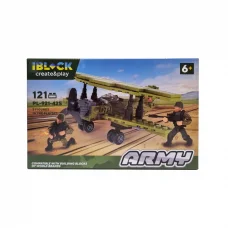Конструктор IBLOCK Армия, PL-921-425, 83-140 деталей, (в ассортименте)