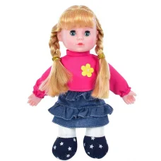Лялька м’яконабивна, 28 см, музика, на батарейках (В асортименті) LY3001-2-3-4