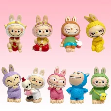 Гіпсова фігурка LABUBU 7 см + фарби та пензлик