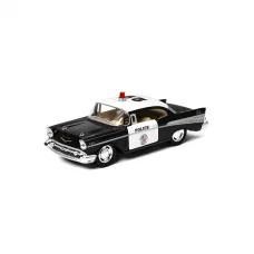 Модель Chevrolet Bel Air Police 1957 метал інерція двері KT5323W