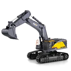 Машина спецтехніки на радіокеруванні "Екскаватор", підсвічування, акумулятор 3.7V, масштаб 1:24, гусеничний хід, автоматичний рух ковша, рухома платформа з тріскачкою Z6825A