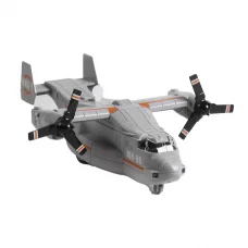 Літак Військовий інерція 2 положення гвинтів звук підсвічування (В асортименті) WY490AB