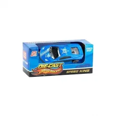 Машинка 6 кольорів, металопластик, в кор, МІКС ВИДІВ /1080-3/